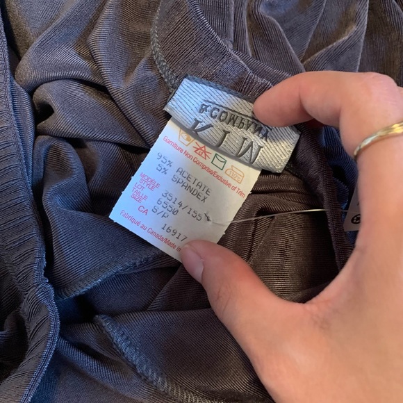 NWT Grey Shiny Lounge Pants - Picture 6 of 8